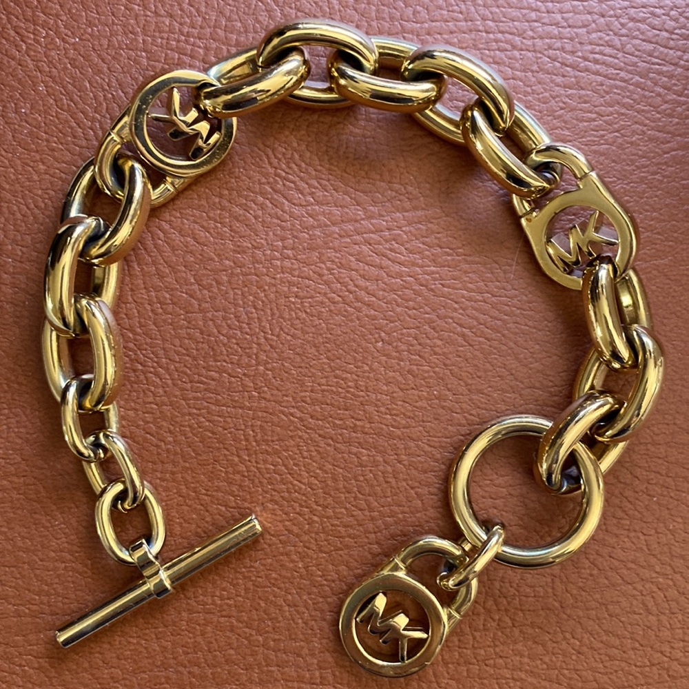 Michael Kors Gold Tone Bracelet